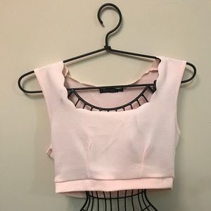 Boohoo crop top